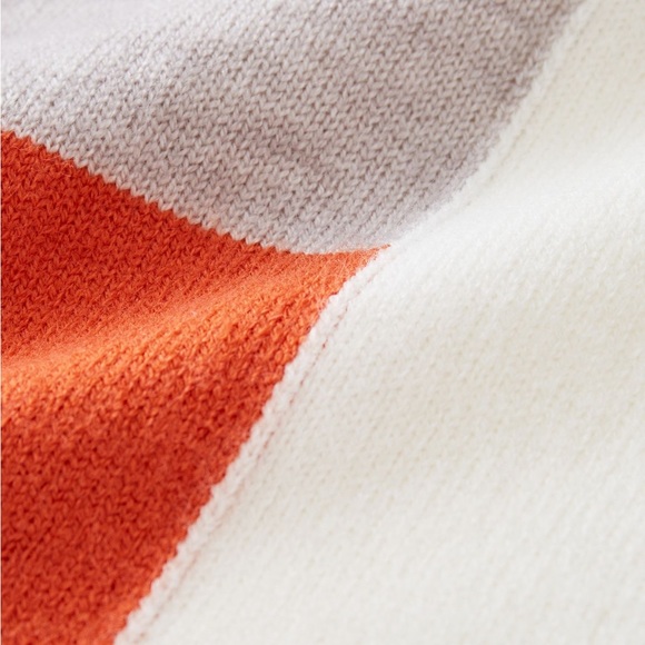 CHICWISH COLOR BLOCK TURTLENECK KNIT SWEATER - Picture 4 of 8